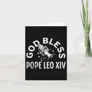 Carte Dieu Béni Pape Leo Xiv Chemise, Pape Leo Xiv Vinta