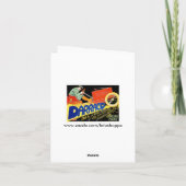 Carte Dieu de divinité indoue de Ganesha (Dos)