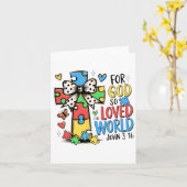 Carte Dieu Dit Que Vous Êtes Des Versets De La Bible Awa (Fleur jaune)