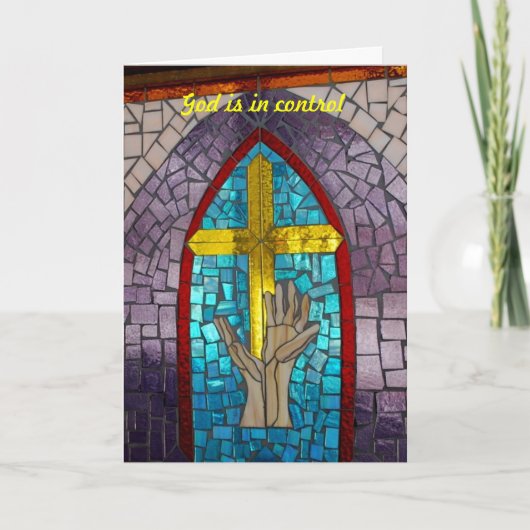Carte Dieu est aux commandes (Devant)