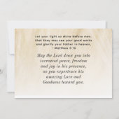 Carte Dieu ne t'a pas créé pour te mélanger dans la cart (Dos)