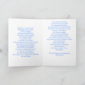 Carte Dieu prendra soin de vous (Intérieur)