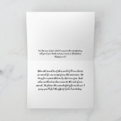 Carte Dieu te donnera la paix (Intérieur)