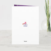 Carte Dieu vous a créé pour une grande fin (Dos)