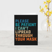 Carte Difficile d'oreille ASL Signal Auditif Handicapé S (Fleur jaune)