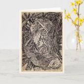 Carte Diffracted (cavern dweller)  (Fleur jaune)