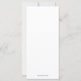 Carte DigAI Golden Jubilee Sea Foam Bloom Card