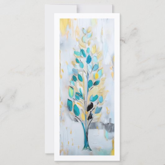 Carte DigAI Golden Jubilee Sea Foam Bloom Card (Devant)