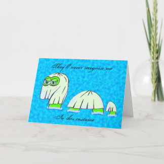 Carte Diguise - Halloween du Nessie