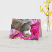 Carte Dilemme de la princesse Tatus Cat (Fleur jaune)