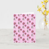 Carte Dill Daisy Salutations Card Motif rose (Fleur jaune)