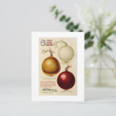 Carte d'illustration de chartreuse d'oignon vintag (Debout devant)