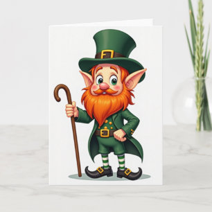 Carte d'illustration de lutin