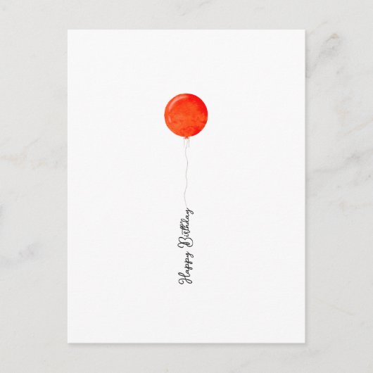 Carte d'illustration rouge de l'écran de l'an 2000 (Devant)