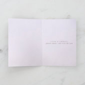 Carte d'illustration Sympathy Loss of Cat Watercol (Intérieur)