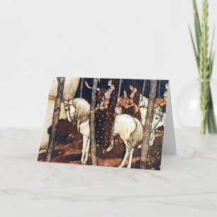 Carte d'illustrations d'Edmund Dulac