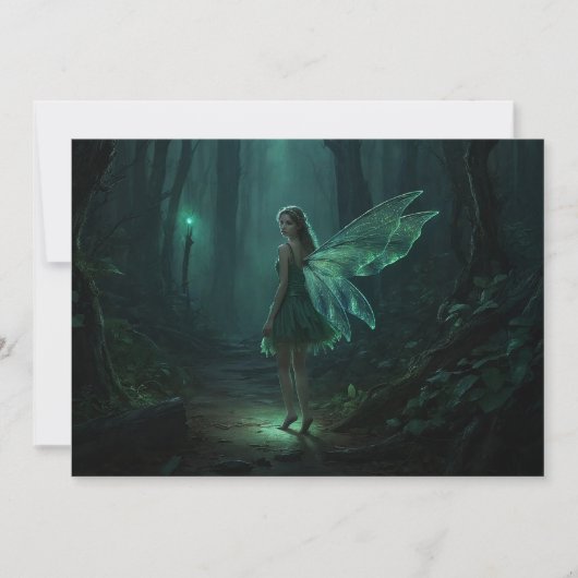 Carte d'Imaginaire Fée de forêt enchantée (Devant)