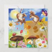 Carte d'Imaginaire plat de viande et de fromage (Devant)