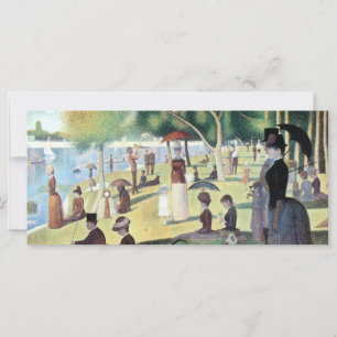 Carte Dimanche après-midi, île La Grande Jatte par Seura