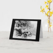 Carte Dimanche Automobile Drive 1907 (Fleur jaune)
