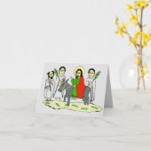 Carte Dimanche des Rameaux icône éthiopienne (Fleur jaune)