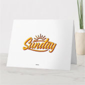 CARTE DIMANCHE MEILLEUR ÉTÉ (Dos)