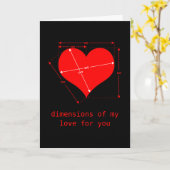 Carte Dimensions de l'amour (Fleur jaune)