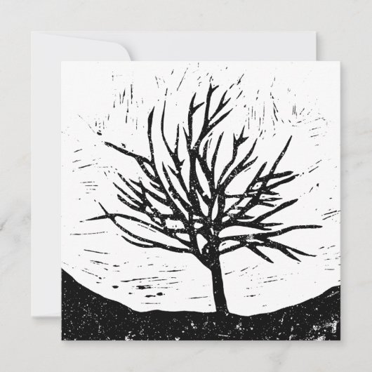 Carte d'impression automatique Lino Arbre (Devant)