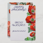 Carte d'impression Faux Gold (Devant / Derrière)