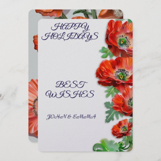 Carte d'impression Faux Gold (Devant / Derrière)