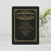 Carte d'impression mariage ou invitation de partie (Debout devant)