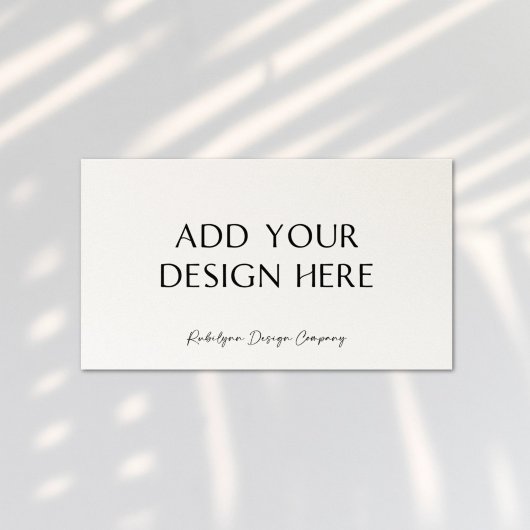 Carte d'impression personnalisée de 2 x 3,5 pouces