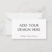 Carte d'impression personnalisée de 2 x 3,5 pouces (Devant)