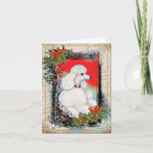 Carte d'impression Vintage de style de Noël de can
