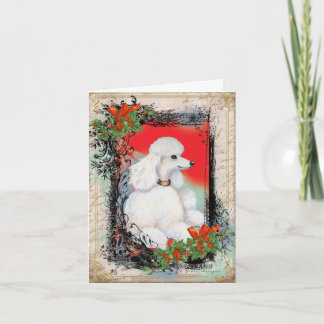 Carte d'impression Vintage de style de Noël de can