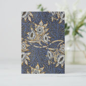 Carte d'impression William Morris Tulip et Willow (Debout devant)