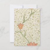 Carte d'impression William Morris Wild Tulip (Devant)