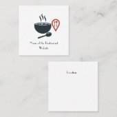 Carte dinante fine de restauration (Devant / Derrière)