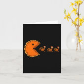 Carte Dinde de Thanksgiving pour (Fleur jaune)