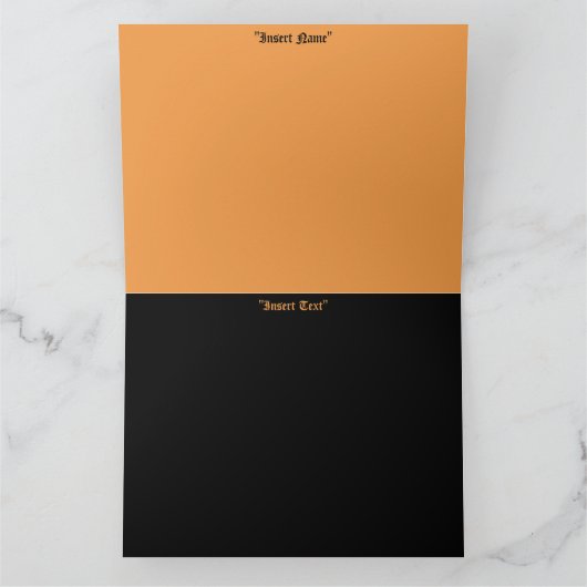 Carte Dinde Mayflower (Intérieur)