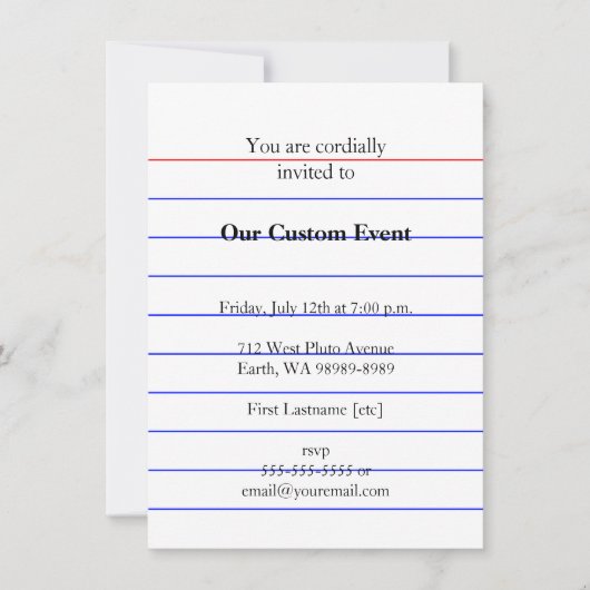 Carte d'index (Devant)