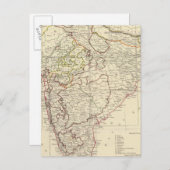 Carte d'index Inde XII (Devant / Derrière)