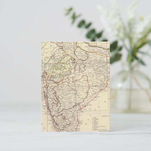 Carte d'index Inde XII (Debout devant)