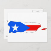 Carte d'indicateur Porto Rico (Devant / Derrière)