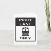Carte d'indication routière sur la voie droite du  (Devant)