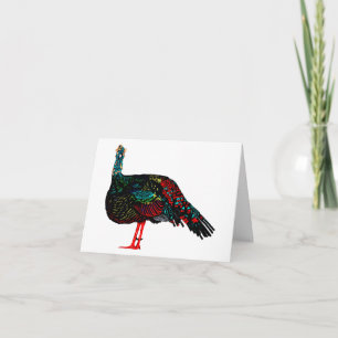 Carte Dindon ocellé