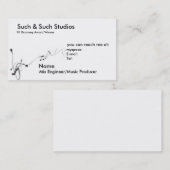 Carte d'industrie musicale (Devant / Derrière)