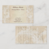 Carte d'industrie musicale (Devant / Derrière)