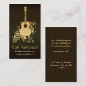 carte d'industrie musicale (Devant / Derrière)