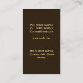 carte d'industrie musicale (Dos)